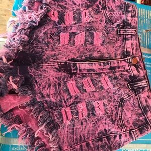 Fashion nova high waisted ripped shorts